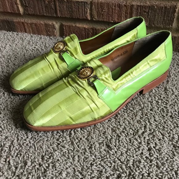 Giorgio Brutini Satin Print Leather Shoes. main image 8